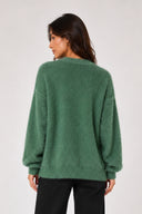 Cardigan Pelinho Catuai Verde