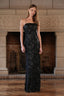 Vestido Raisa Charcoal Multi