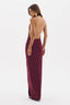 Vestido Reto Mariah Burgundy