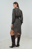 Vestido Romane Black/Khaki