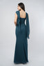Vestido Sammy Teal Blue