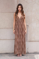 Vestido Saskia Bronzed Jaguar