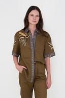 Blusa Short Slv Bali Green