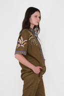 Blusa Short Slv Bali Green