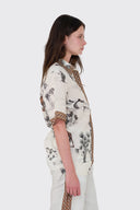 Blusa Short Slv Mystic White