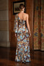 Vestido Solenne Wine Multi