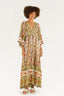 Vestido Tapete De Cor Green