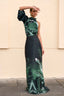 Falda Mare Green Black