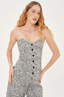 Top All Most Vintage Cinza