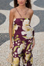 Top Floral Lola Roxo
