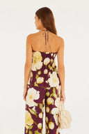 Top Floral Lola Roxo