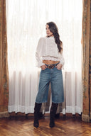 Top Livia Renda Branco