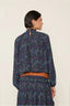 Top Raglan Babados Navy