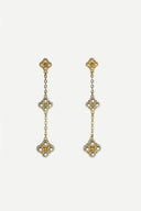 Aretes Trigli Gold Pearl