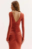 Vestido  Cristina Laranja Ravi