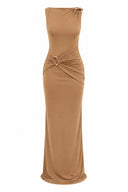 Vestido Alina Mocha