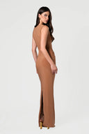 Vestido Alina Mocha