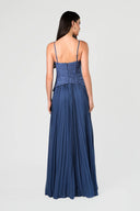 Vestido Asana Slate Blue