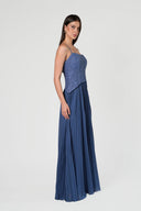 Vestido Asana Slate Blue
