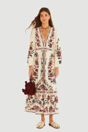Vestido Bohoflor Branco