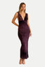 Vestido Clara Eggplant
