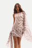 Vestido Elaine Bege