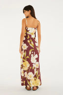 Vestido Fenda Lola Roxo