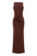Vestido Hadria Cocoa