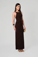 Vestido Hadria Cocoa