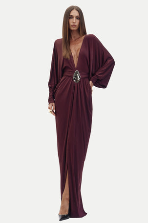 Vestido Ingrid Vinho