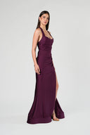 Vestido Meridian Plum