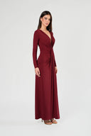 Vestido Seraphina Burgundy