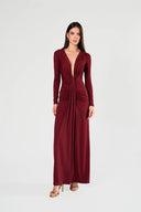 Vestido Seraphina Burgundy