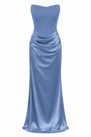 Vestido Tara Slate Blue