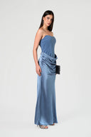 Vestido Tara Slate Blue